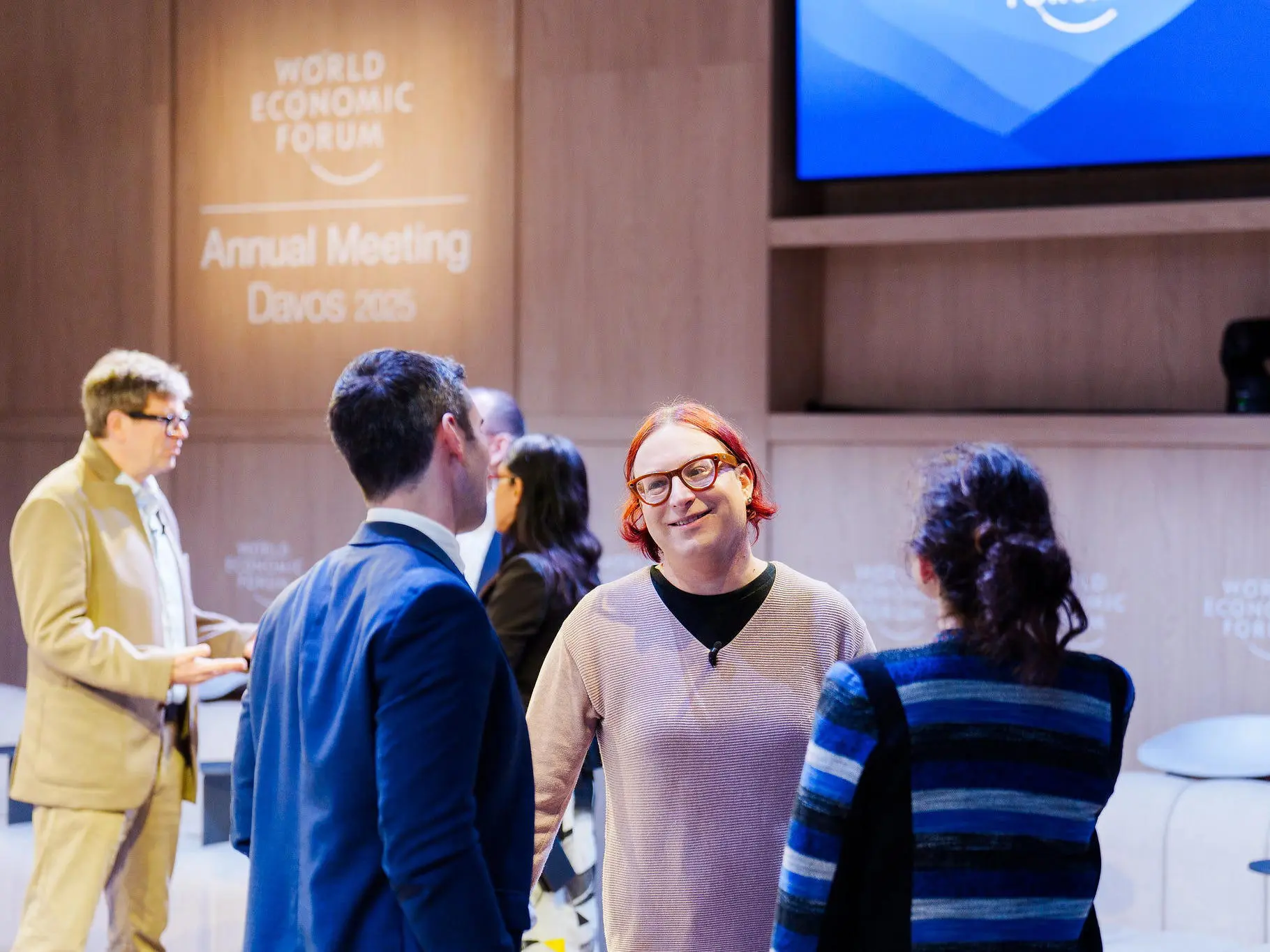 BI Davos Diary: So who will manage your AI colleagues?