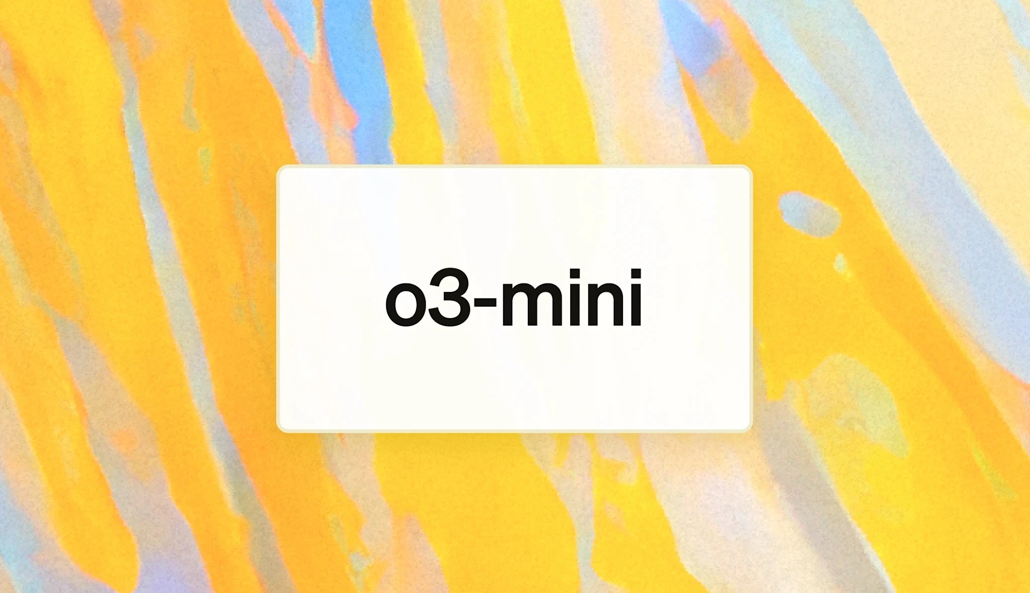 OpenAI launches cost-efficient reasoning model o3-mini