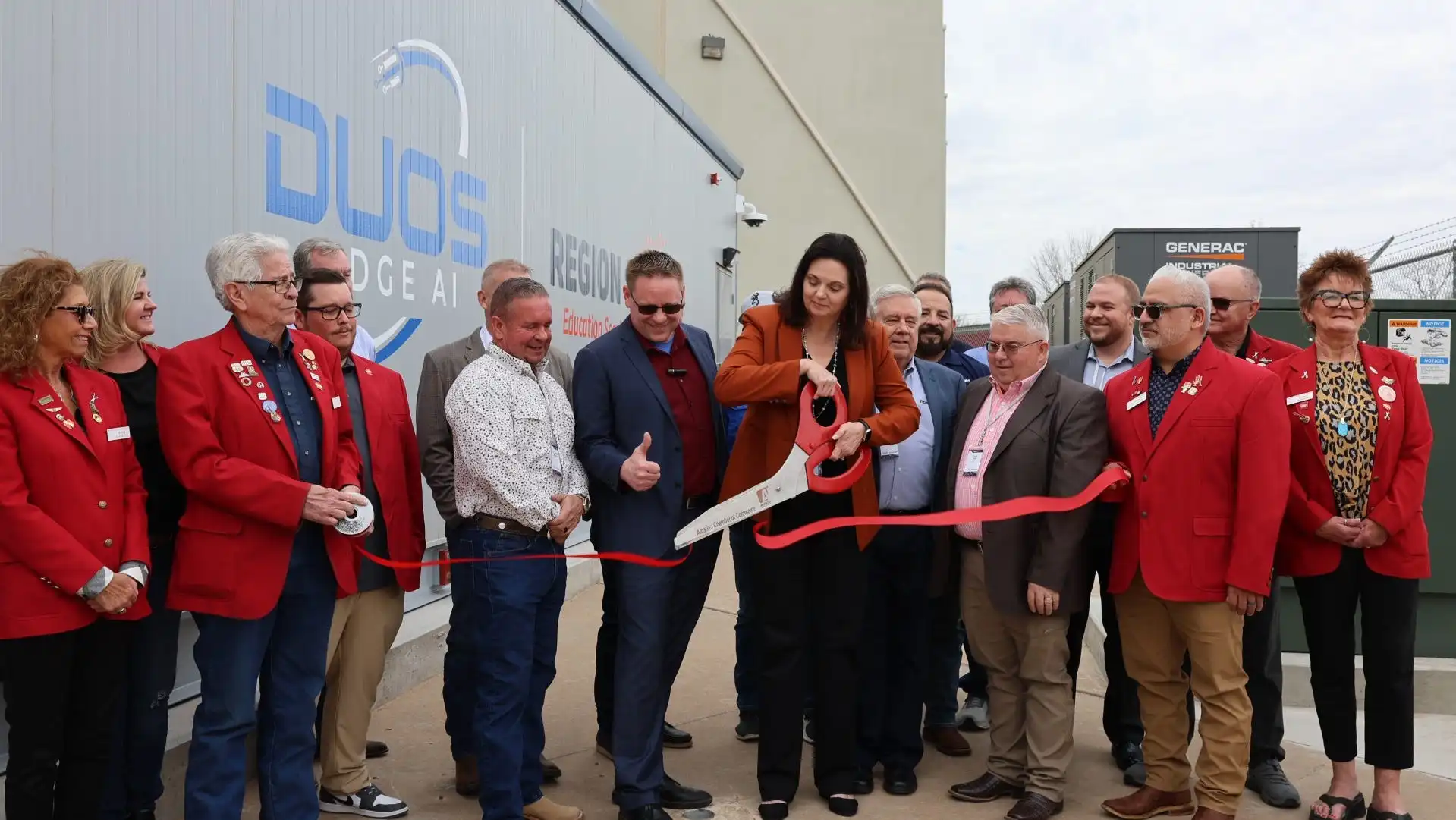 High-tech data center opens at Region 16 in partnership with Duos Edge AI, FiberLight
