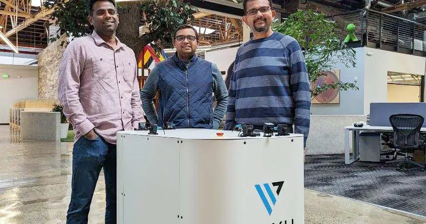 Vayu Robotics debuts the world's fi rst on-road Delivery Robot powered by AI Robotics foundation models