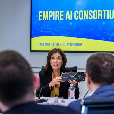 Hochul's ambitious AI plans may threaten state's climate goals