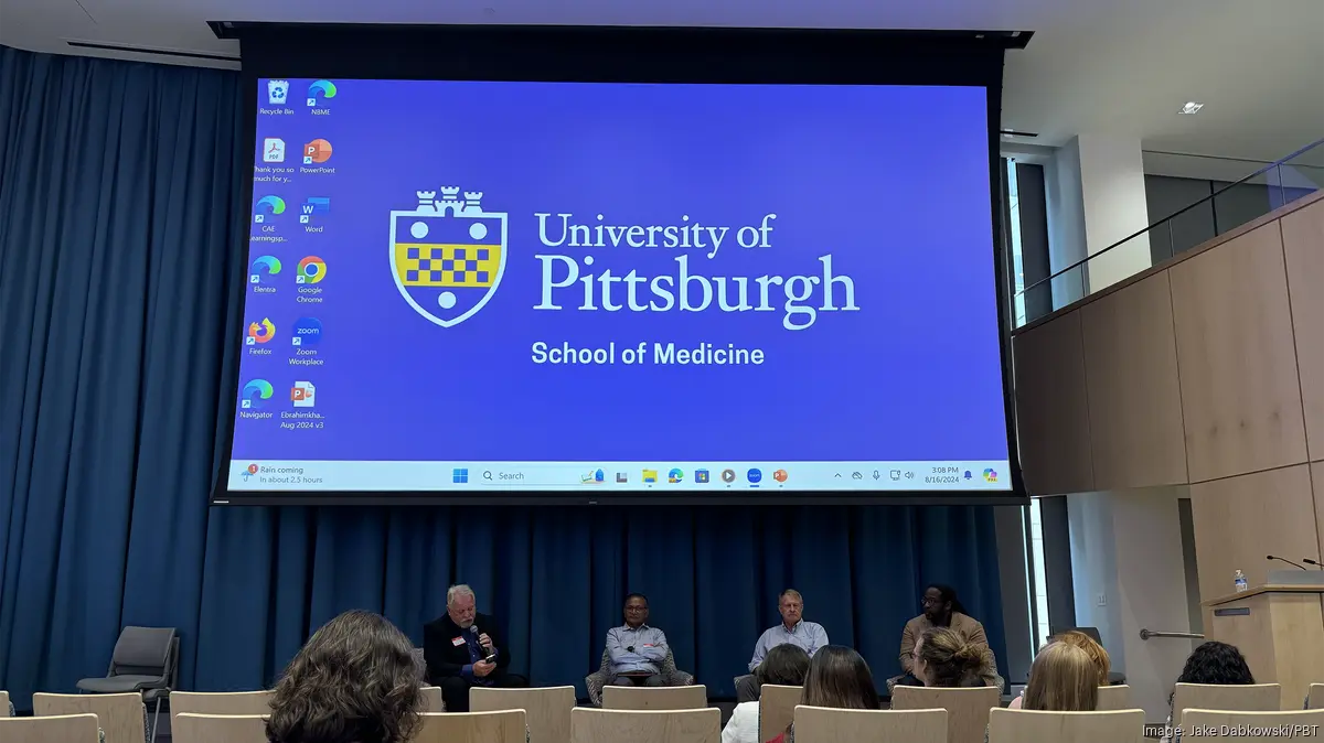 Experts discuss how healthcare can keep pace with other sectors at Pitt's AI symposium