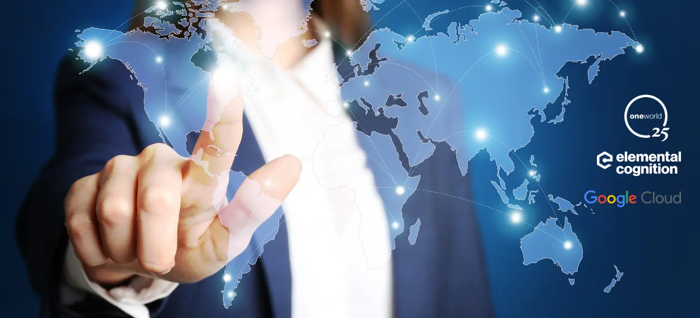 Elemental Cognition and AI transforms oneworld's round-the-world travel booking with Google Cloud