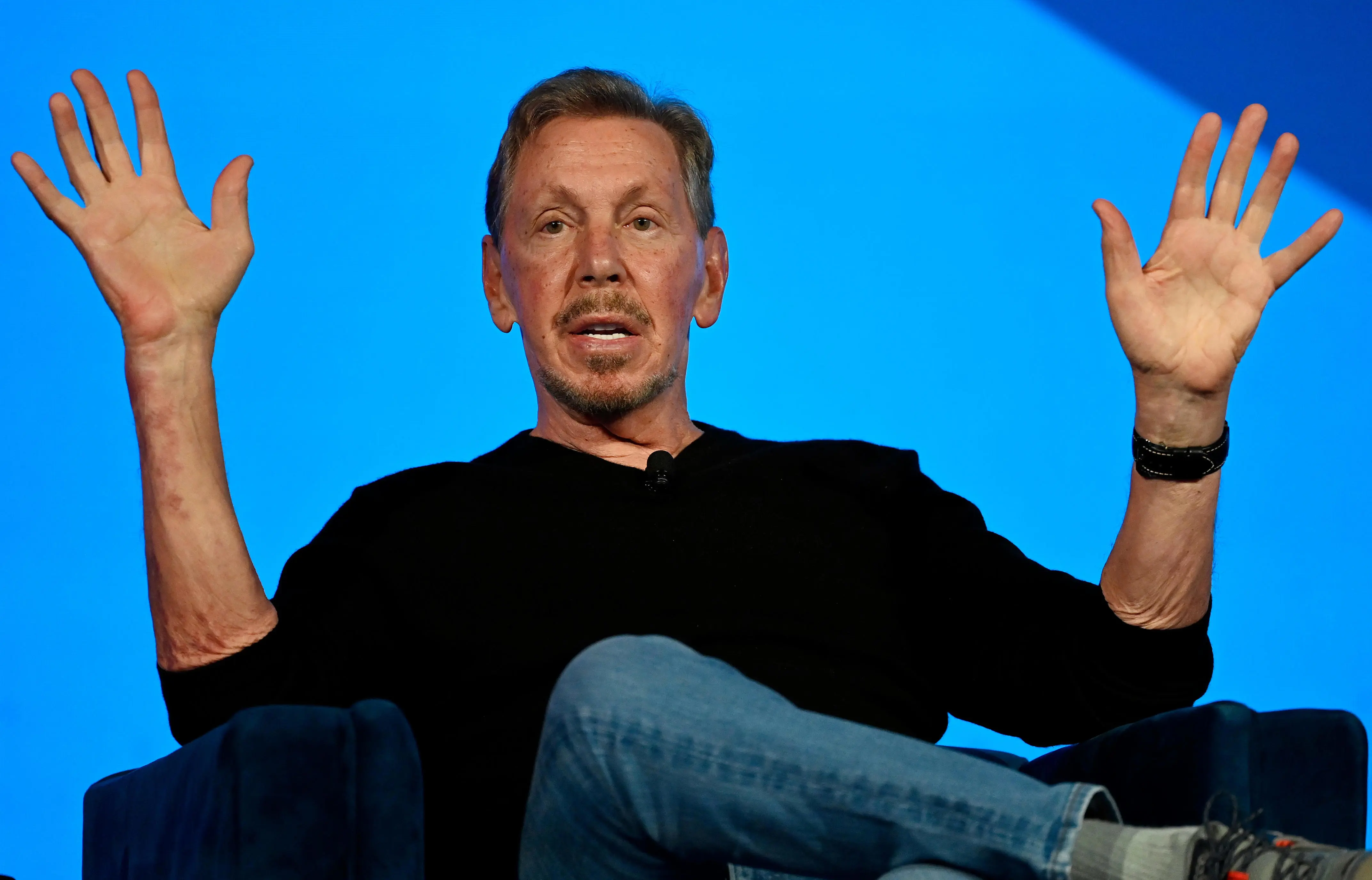 Oracle's Larry Ellison talks curing cancer, genetically altering food as AI possibilities